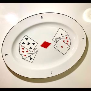 Artist Donald Sultan’s “Game, Set, Cards” 14” Platter Produced by Swid Powell